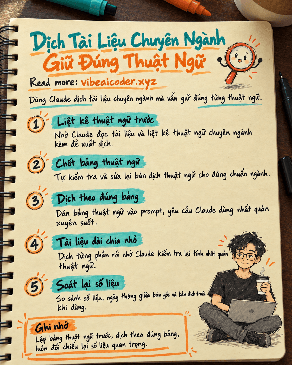 🌐 Dùng Claude Dịch Tài Liệu Chuyên Ngành Mà Vẫn Giữ Đúng Thuật Ngữ Trong 20 Phút