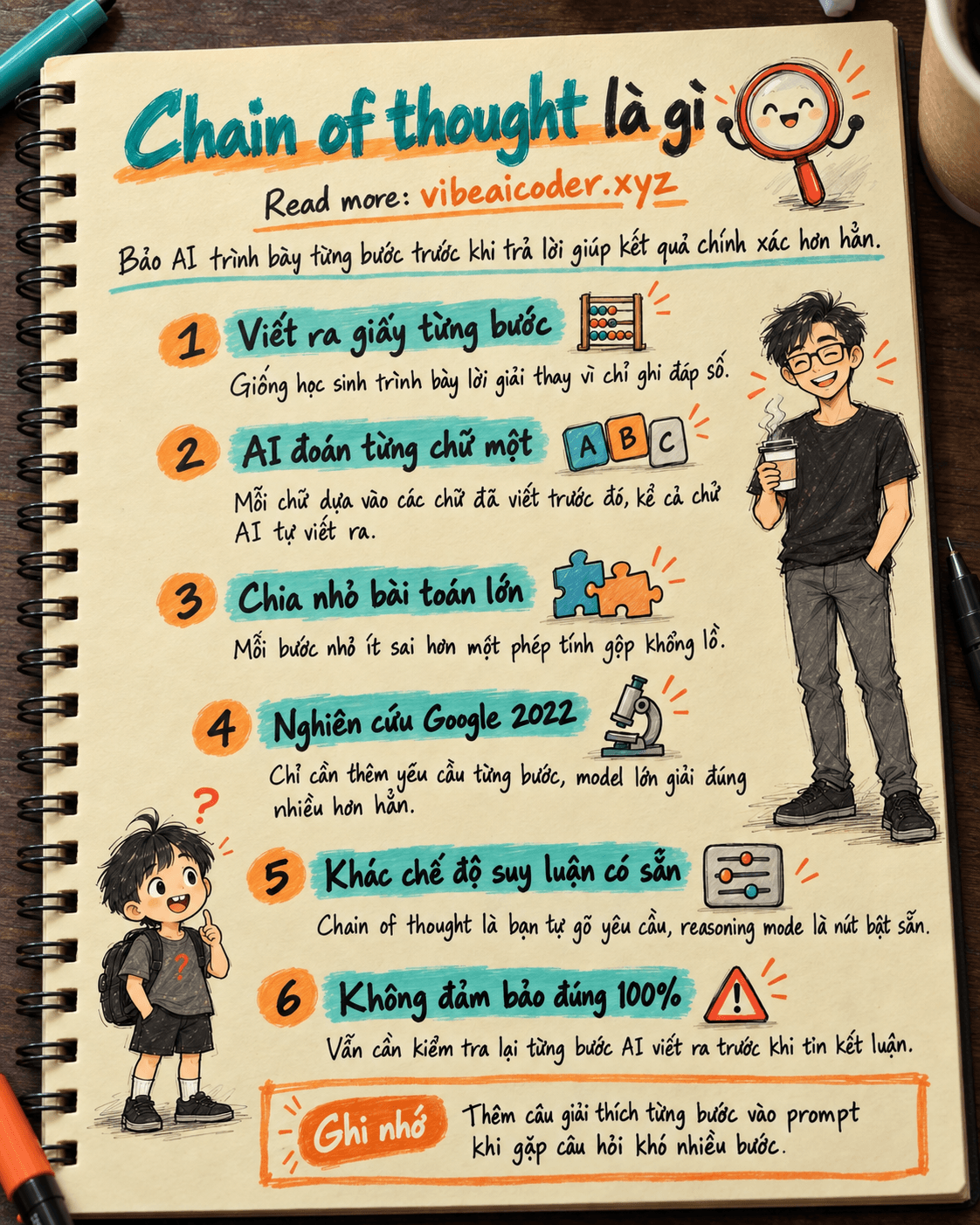 Chain of thought là gì? Vì sao bảo AI nghĩ từng bước lại hiệu quả hơn