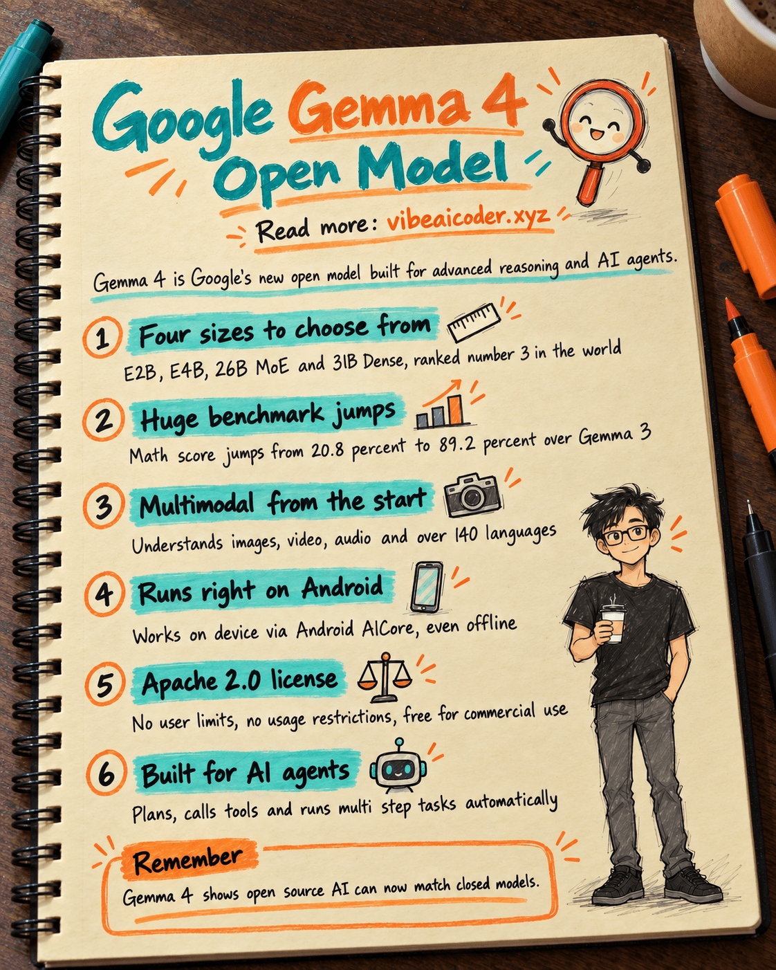 Google Gemma 4: Open Model for Reasoning and AI Agents