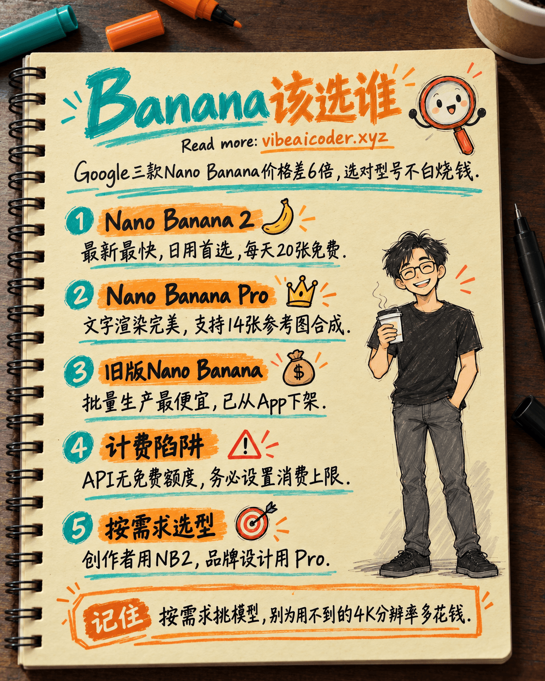 🍌 Nano Banana、Banana 2还是Banana Pro?2026年AI生图模型怎么选