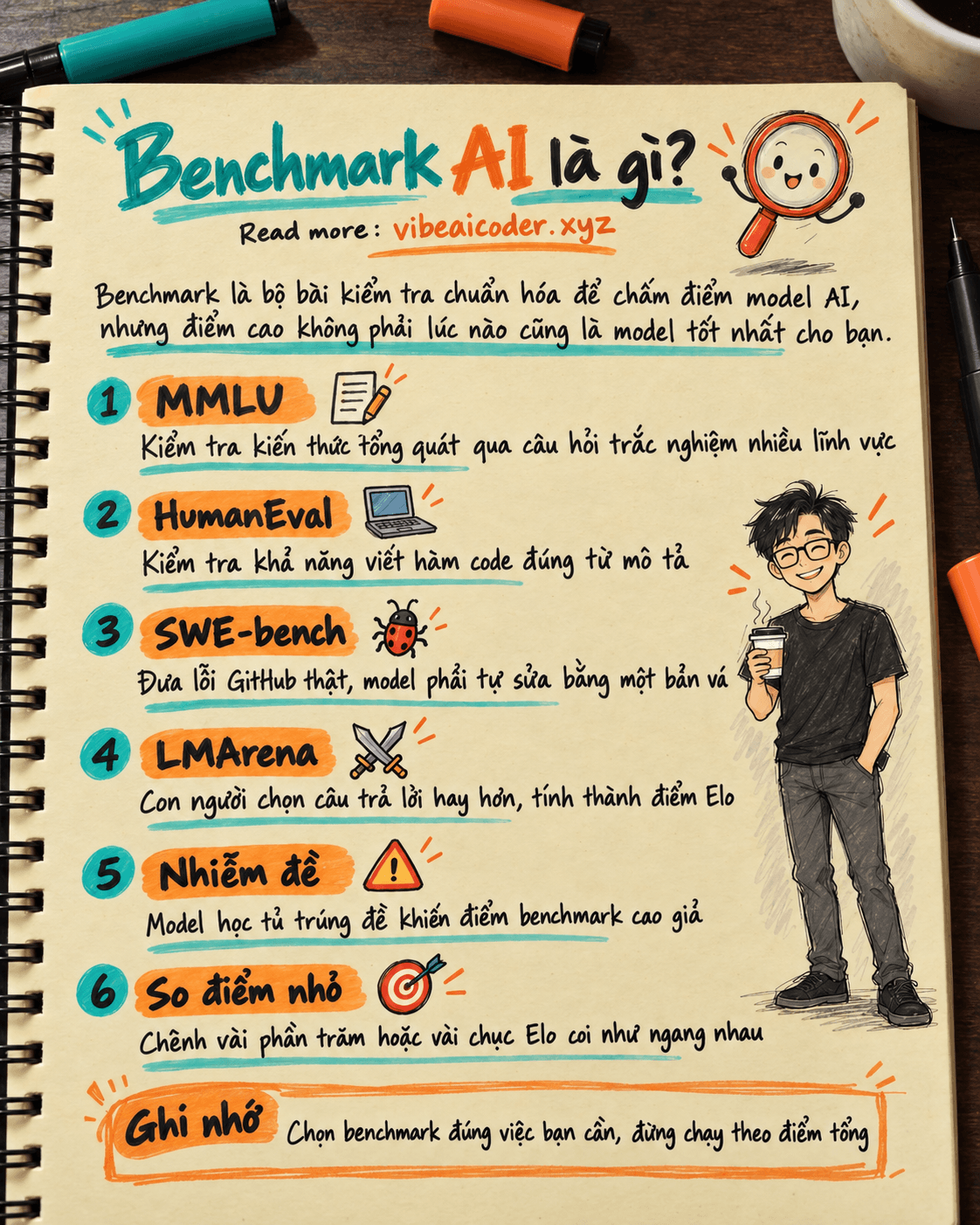 Benchmark AI là gì? Đọc bảng xếp hạng model sao cho đúng