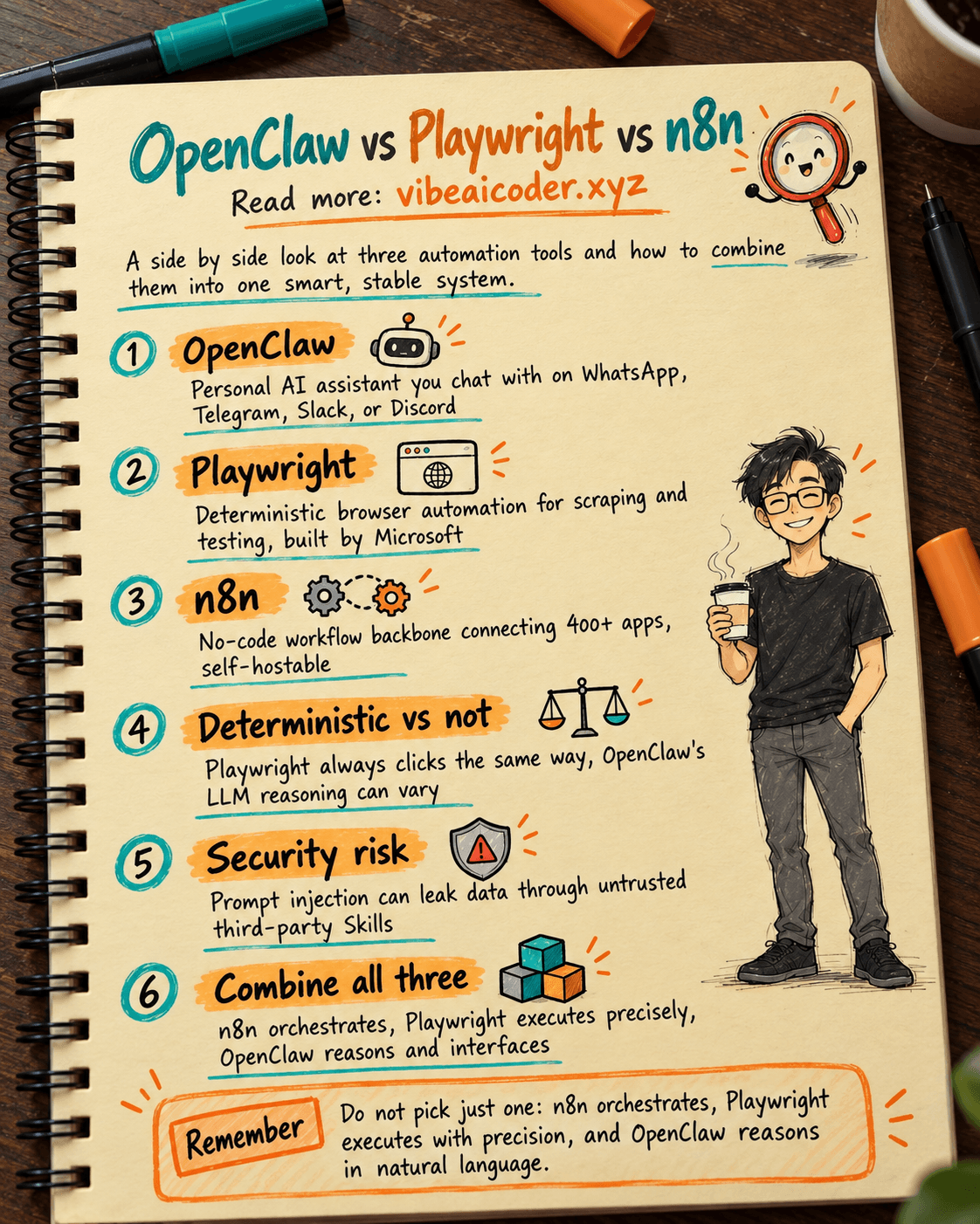 OpenClaw vs Playwright vs n8n: Which Automation Tool Should You Use?