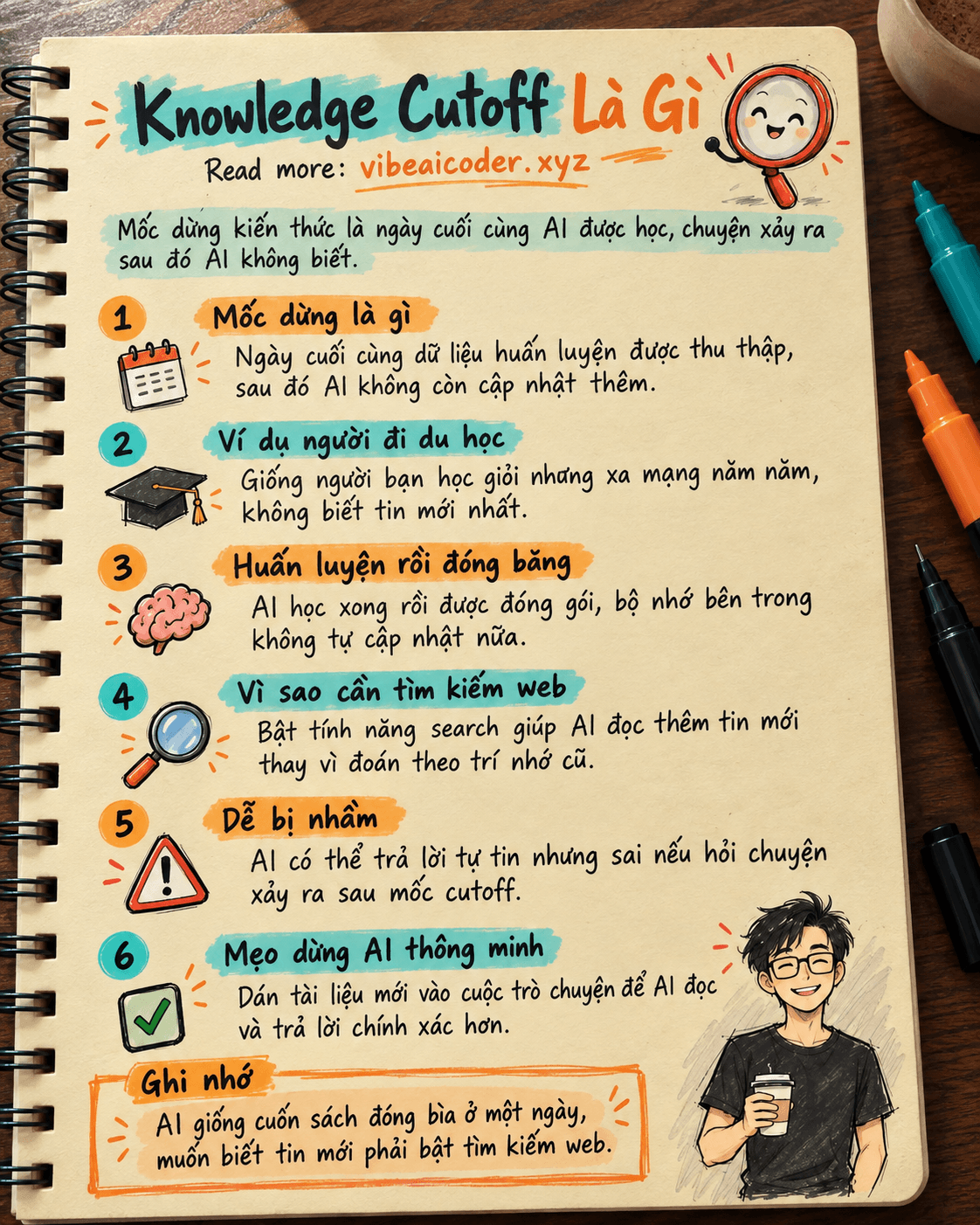 Knowledge Cutoff Là Gì? Vì Sao AI Không Biết Tin Tức Mới Nhất