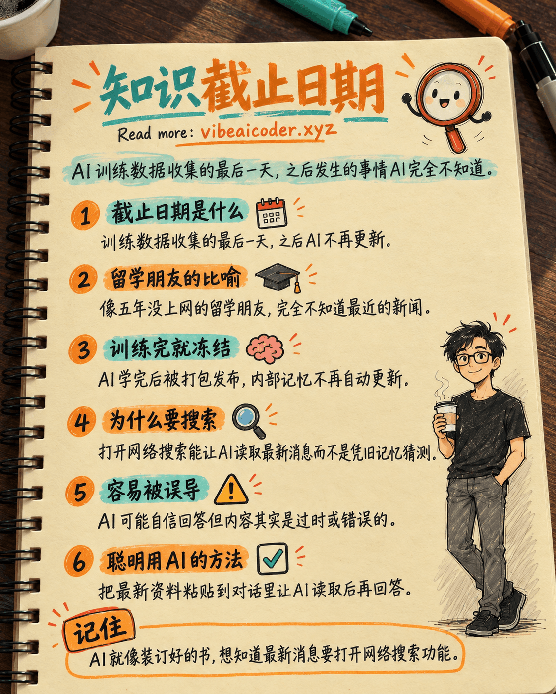 什么是知识截止日期？为什么AI不知道最新的新闻