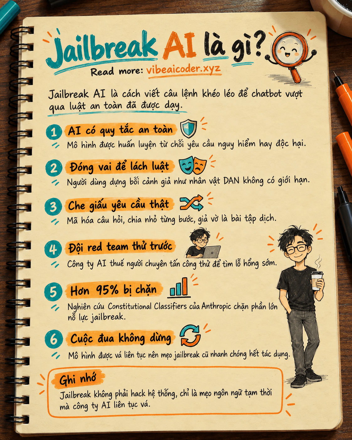 Jailbreak AI là gì? Vì sao có người cố lừa chatbot vượt rào an toàn