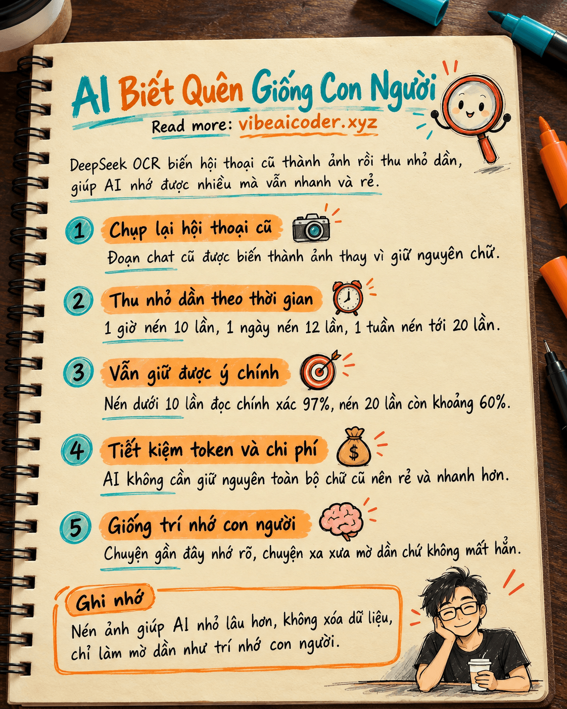 AI Biết Quên Giống Con Người Để Giải Bài Toán Bộ Nhớ Tốn Kém