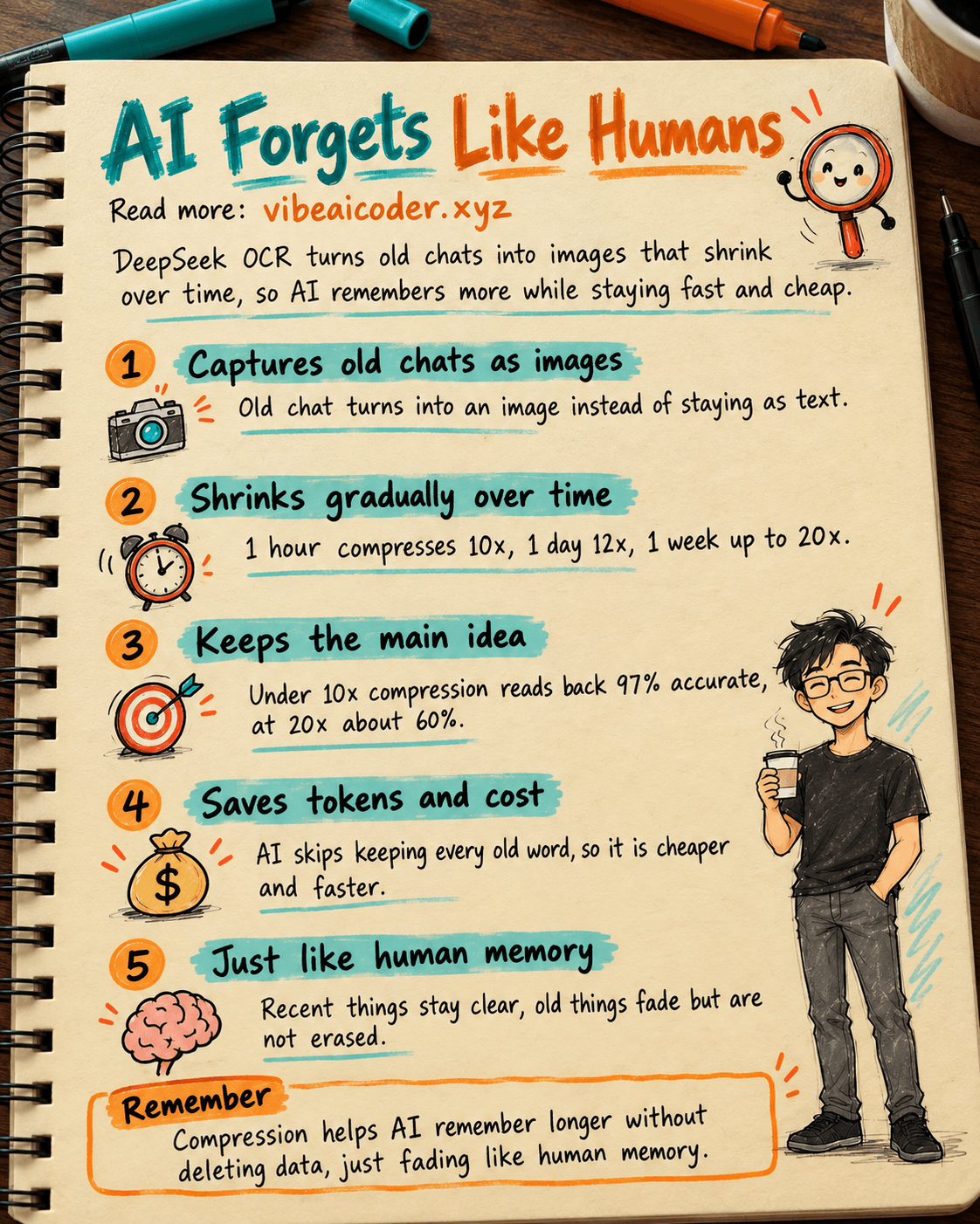 DeepSeek Teaches AI to Forget Like Humans, Solving a Costly Memory Problem