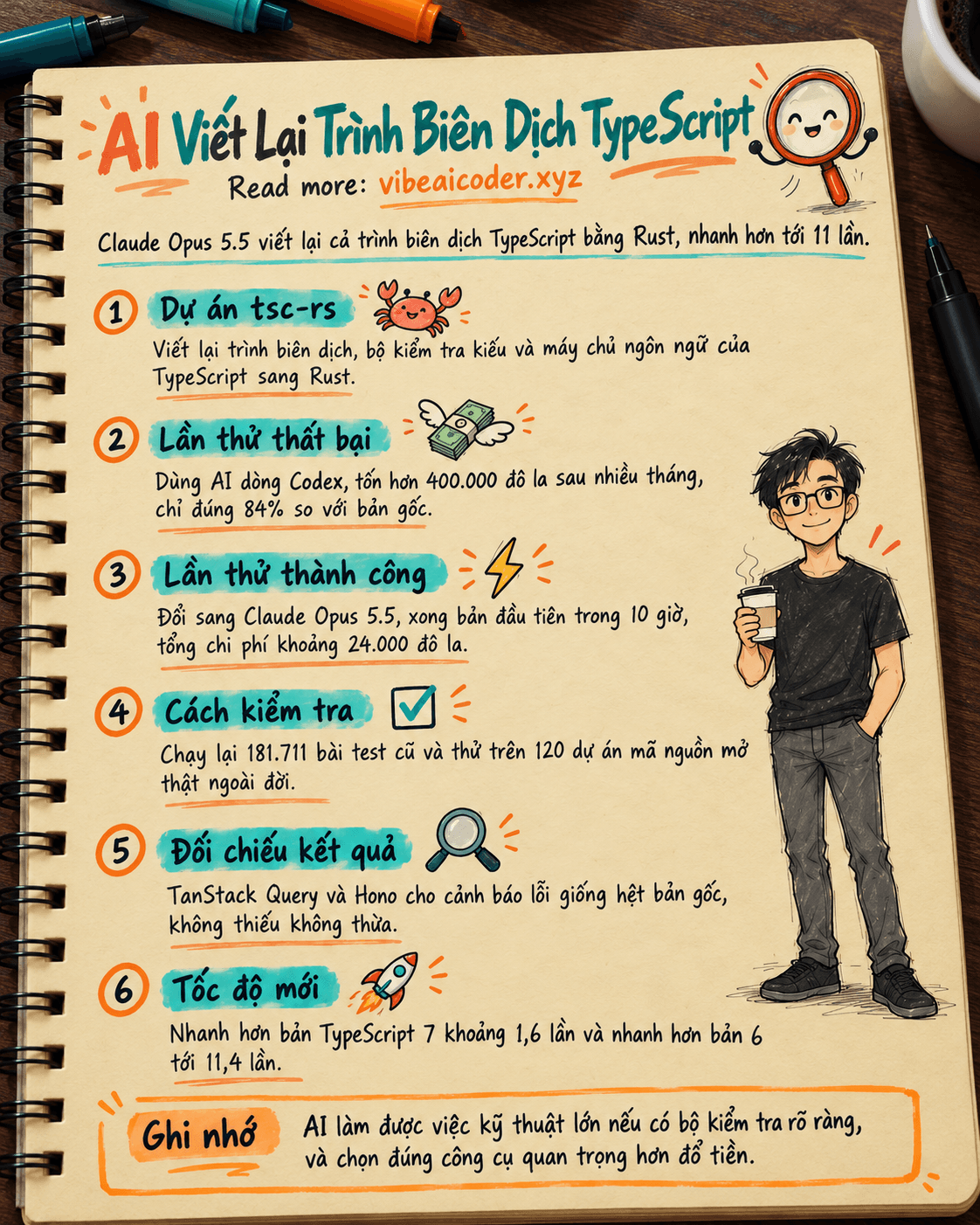 AI Viết Lại Cả Trình Biên Dịch TypeScript, Nhanh Hơn 11 Lần: Đây Là Cách Người Ta Kiểm Tra Để Tin Được