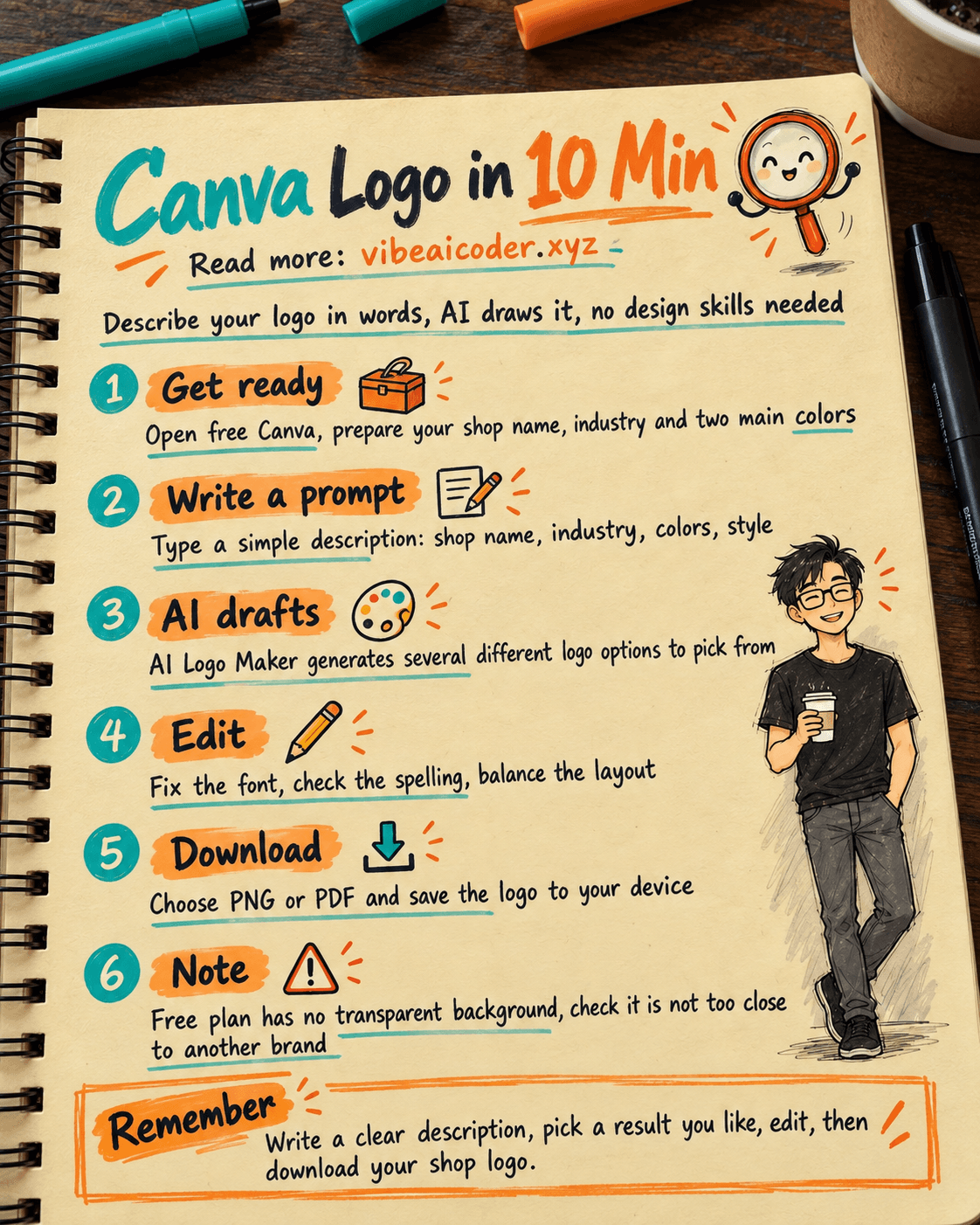 Create a Shop Logo with Canva in 10 Minutes