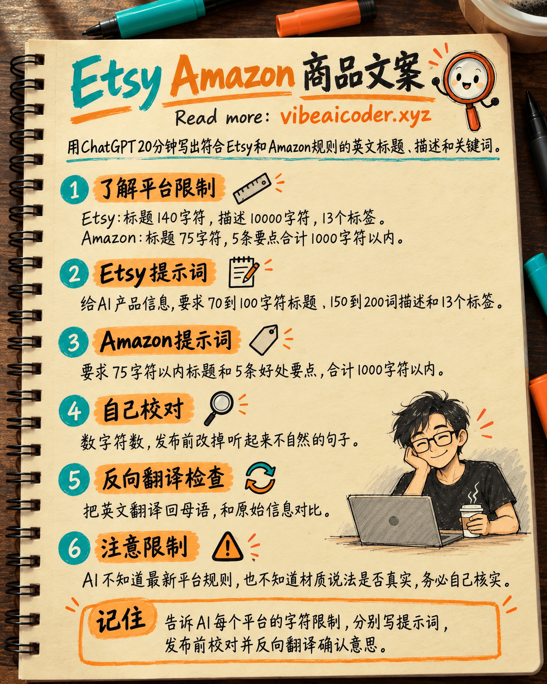 用ChatGPT写英文产品描述,20分钟搞定Etsy和Amazon国际销售