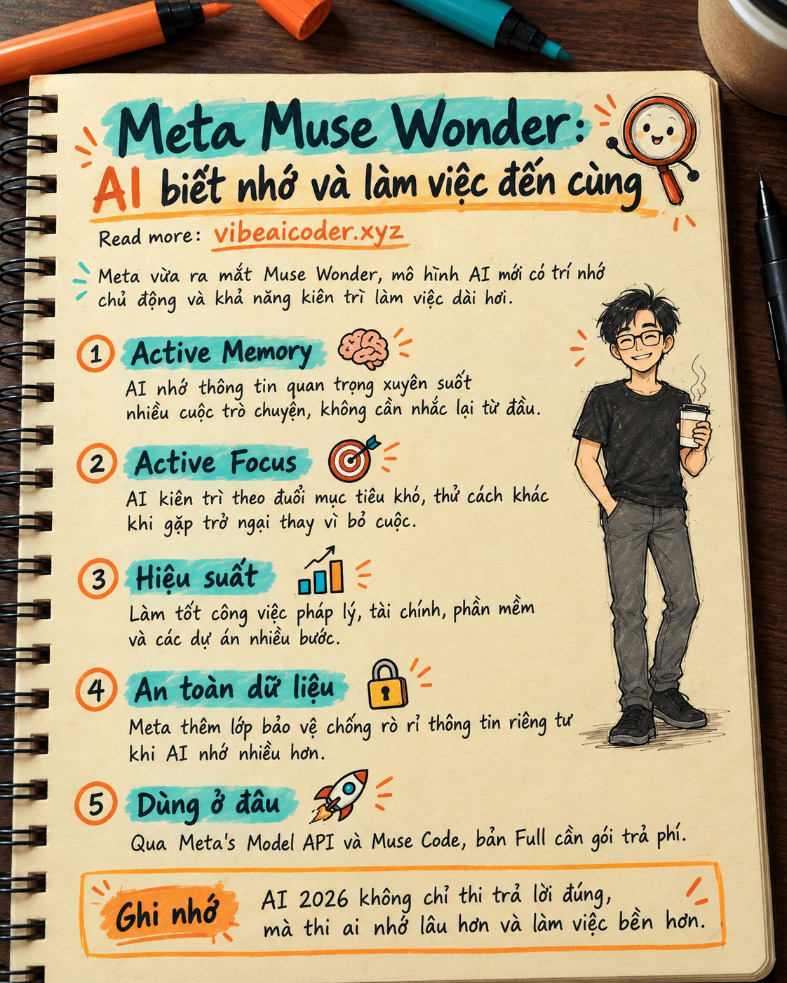 Meta Muse Wonder: AI biết nhớ chuyện cũ và làm việc đến cùng