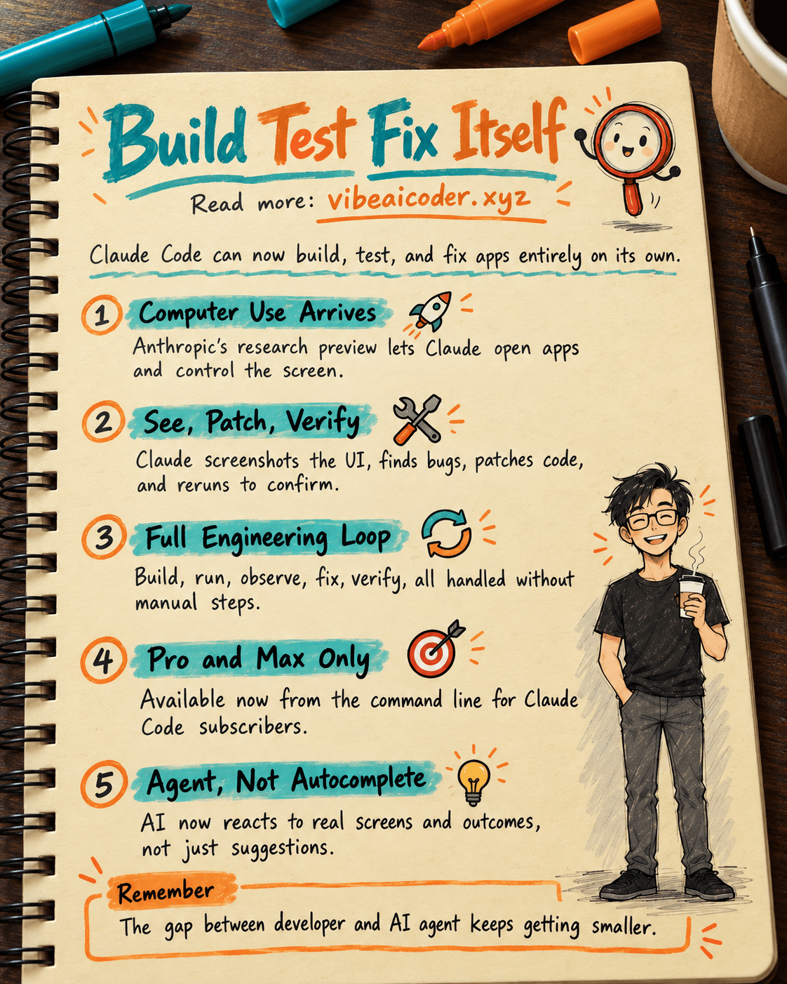 🤖 Claude Code Can Now Build, Test, and Fix Apps on Its Own