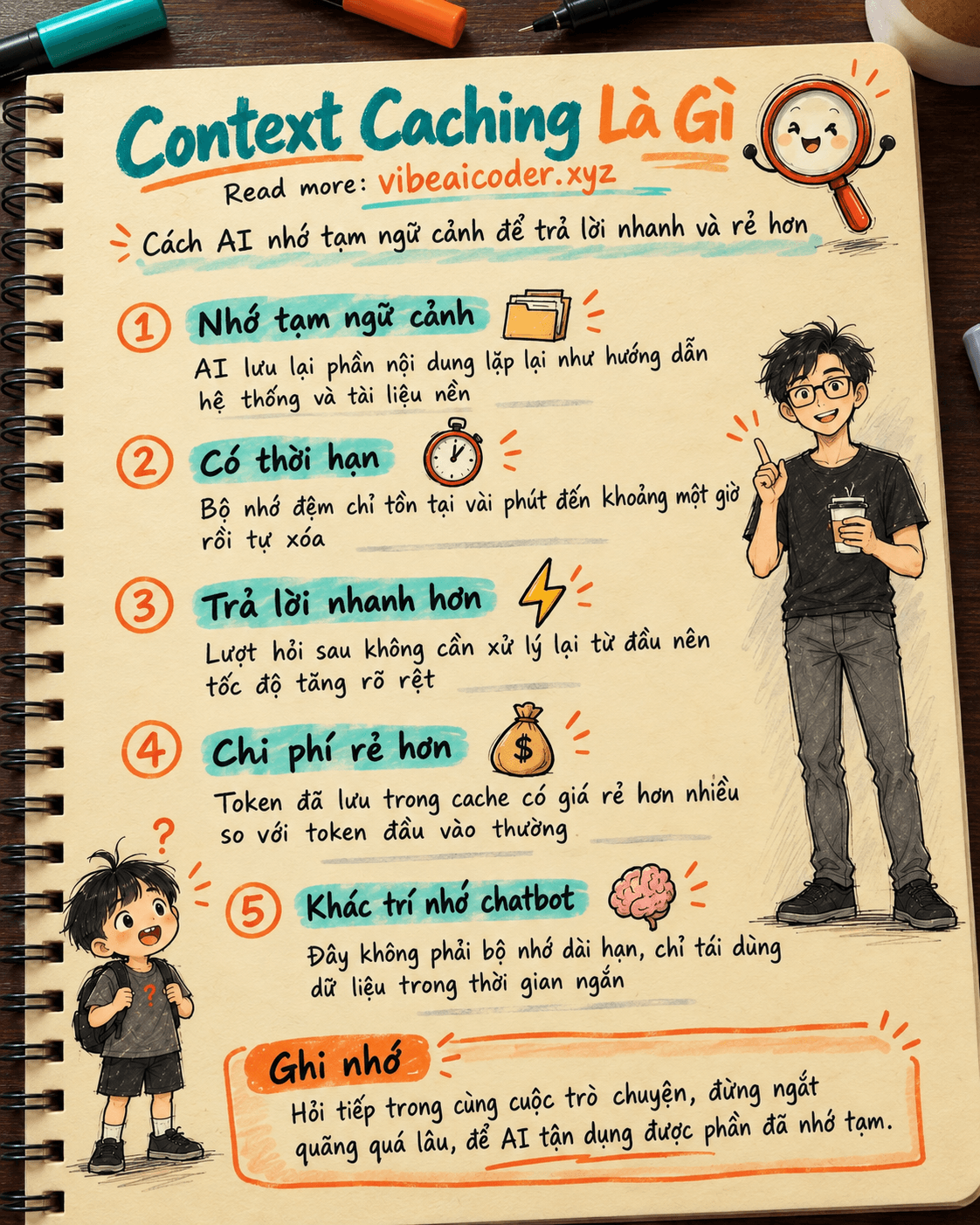 ⚡ Context caching là gì? Vì sao dùng lại ngữ cảnh giúp AI nhanh và rẻ hơn