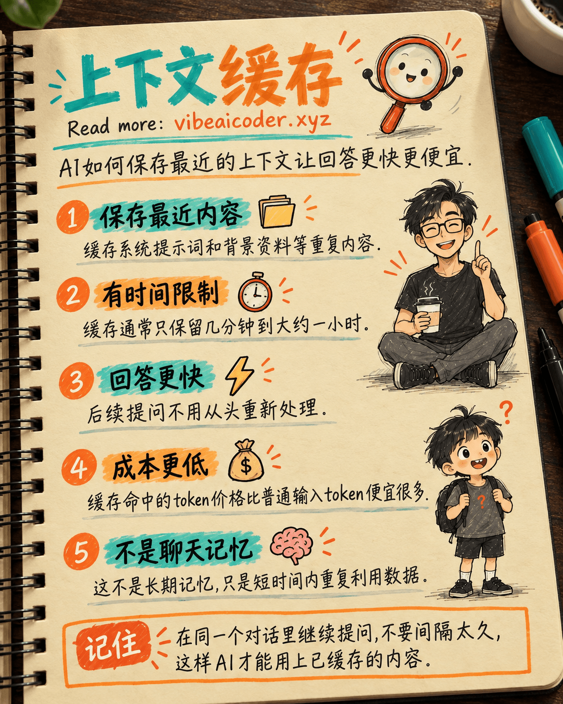 什么是上下文缓存?为什么重复利用上下文能让AI更快更便宜