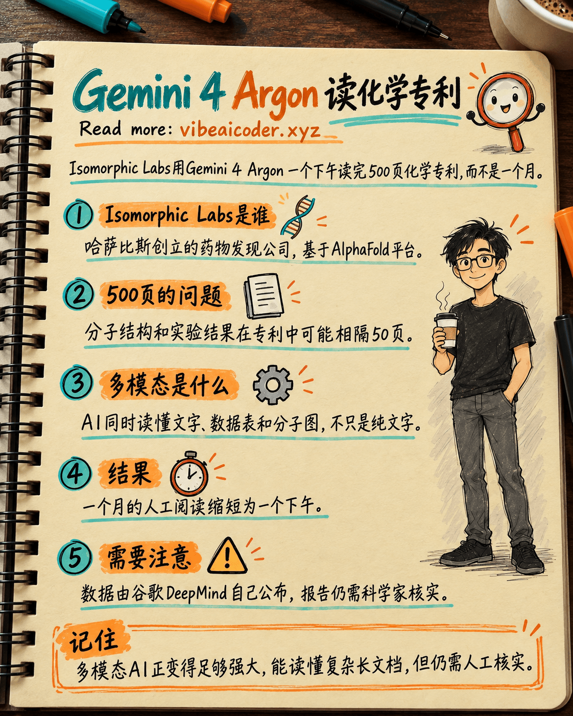 Gemini 4 Argon 一个下午读完500页化学专利