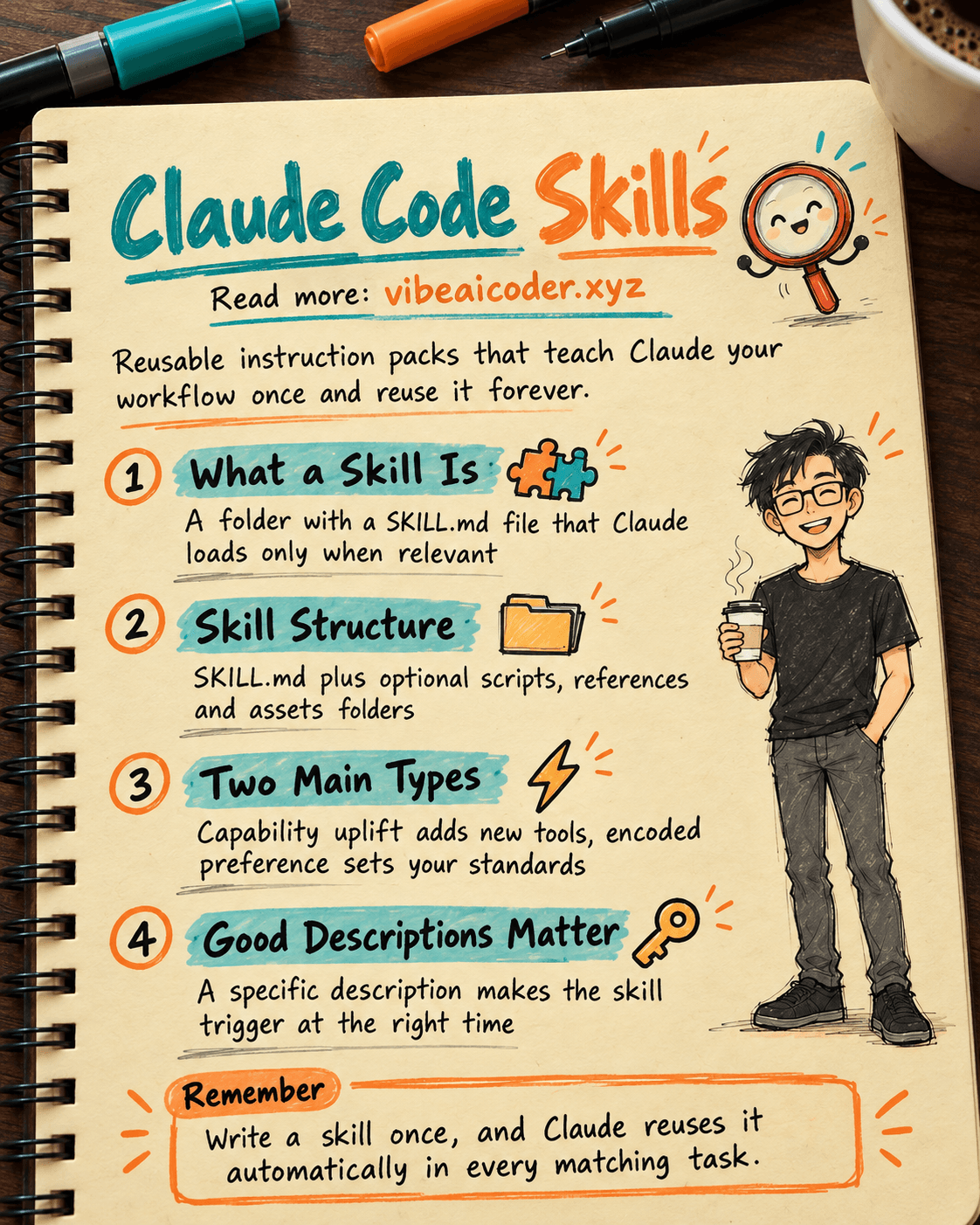 Claude Code Skills: Reusable Instruction Packs That Make AI Work Your Way