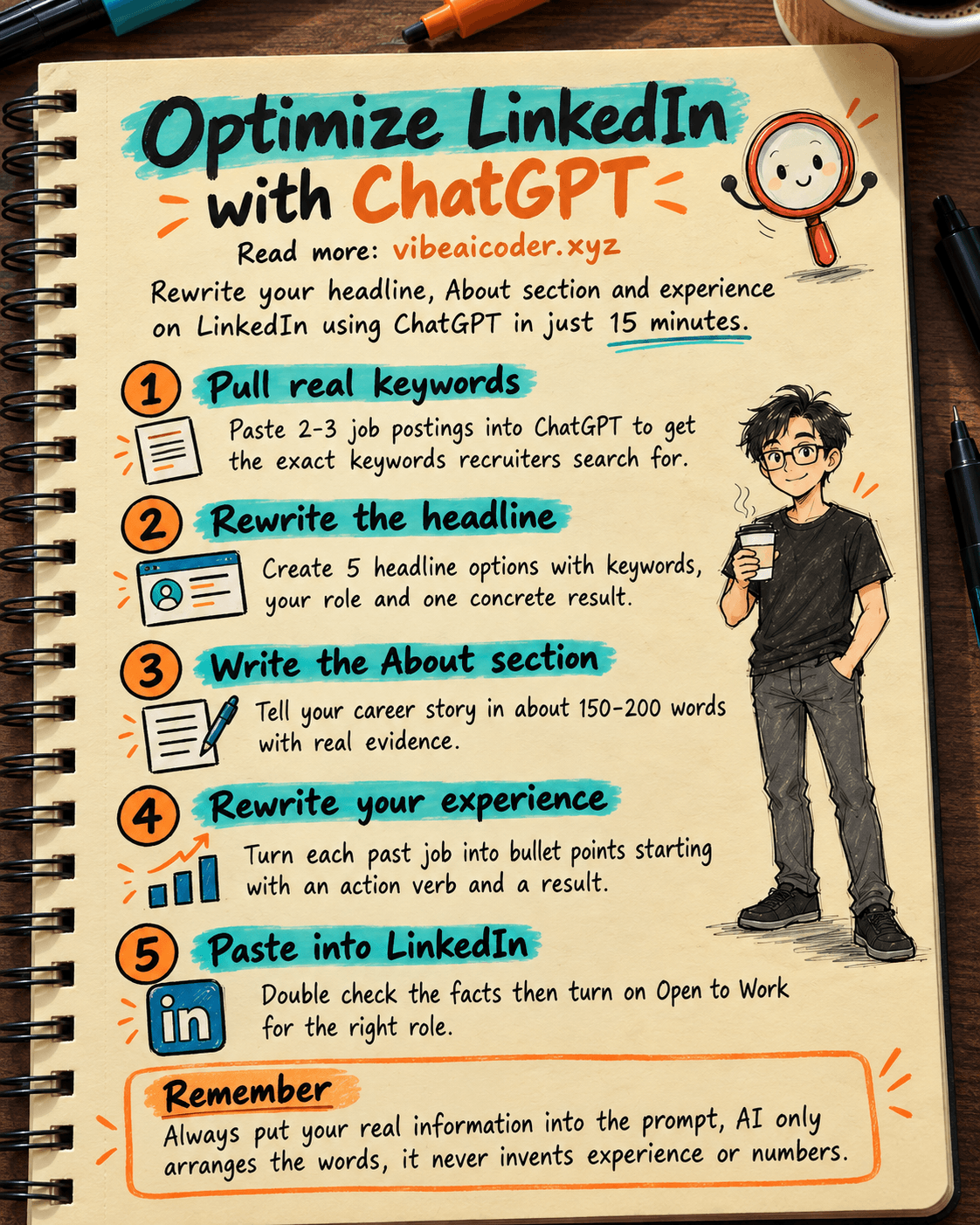 Optimize Your LinkedIn Profile With ChatGPT in 15 Minutes