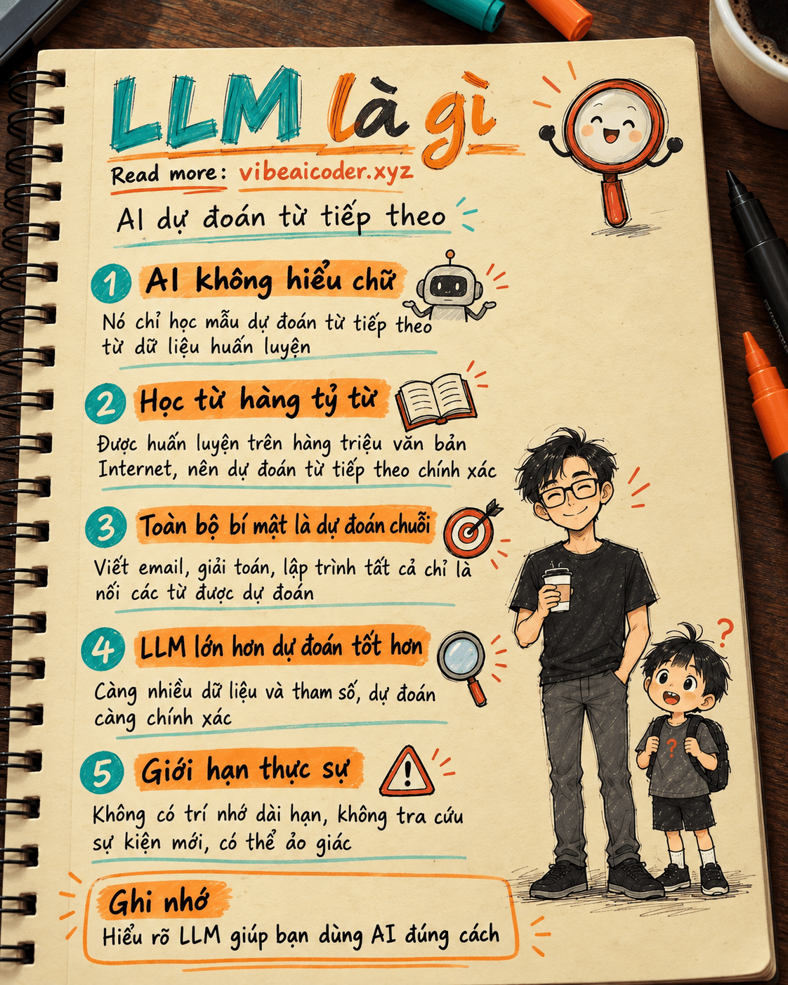 LLM (Large Language Model) là gì? Sao AI biết dự đoán chữ tiếp theo?