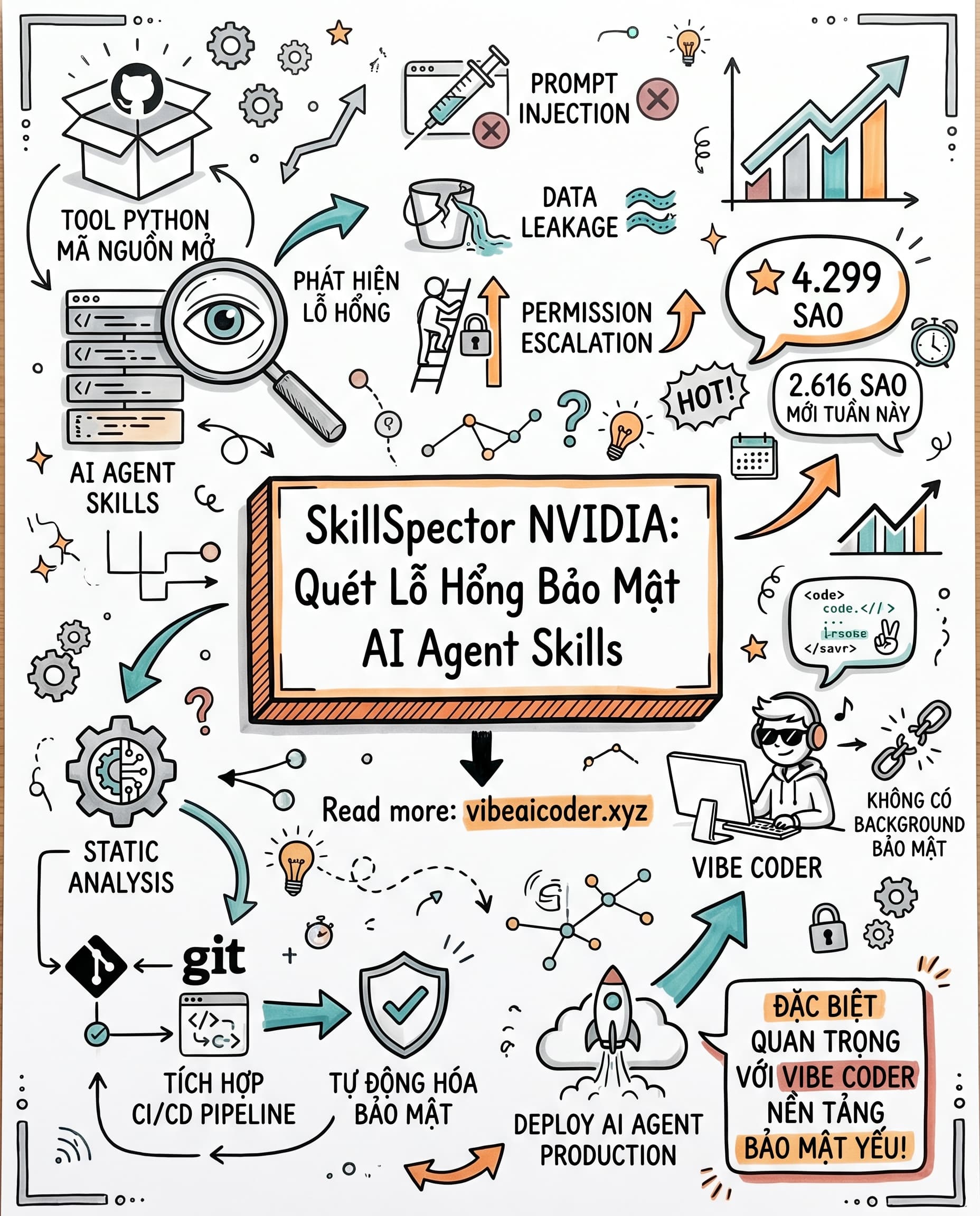 🔍 NVIDIA Phát Hành Tool Quét Lỗ Hổng Bảo Mật Cho AI Agent Skills