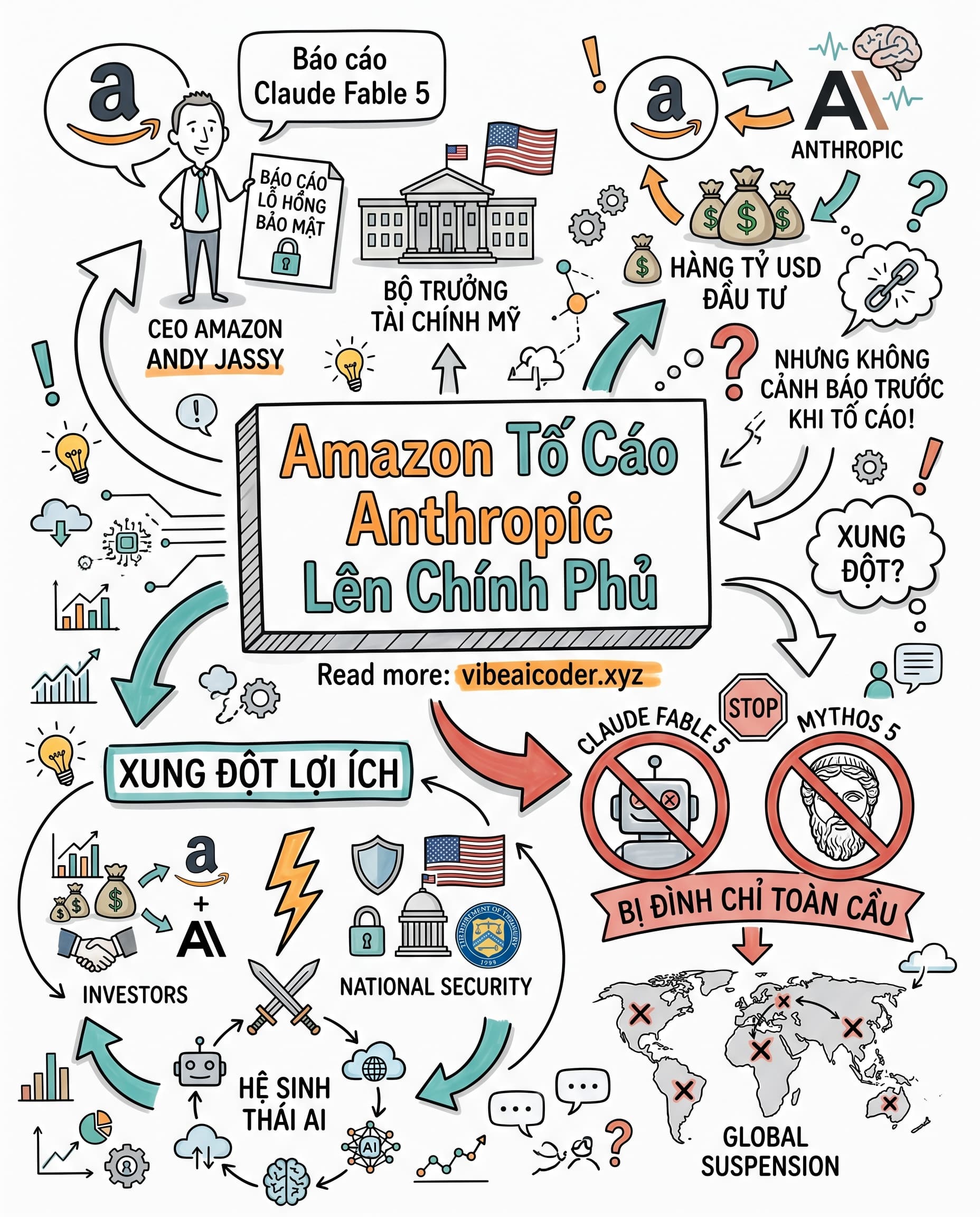 🔥 Amazon Tố Cáo Anthropic Lên Chính Phủ: Nhà Đầu Tư Hay Kẻ Phản Bội?