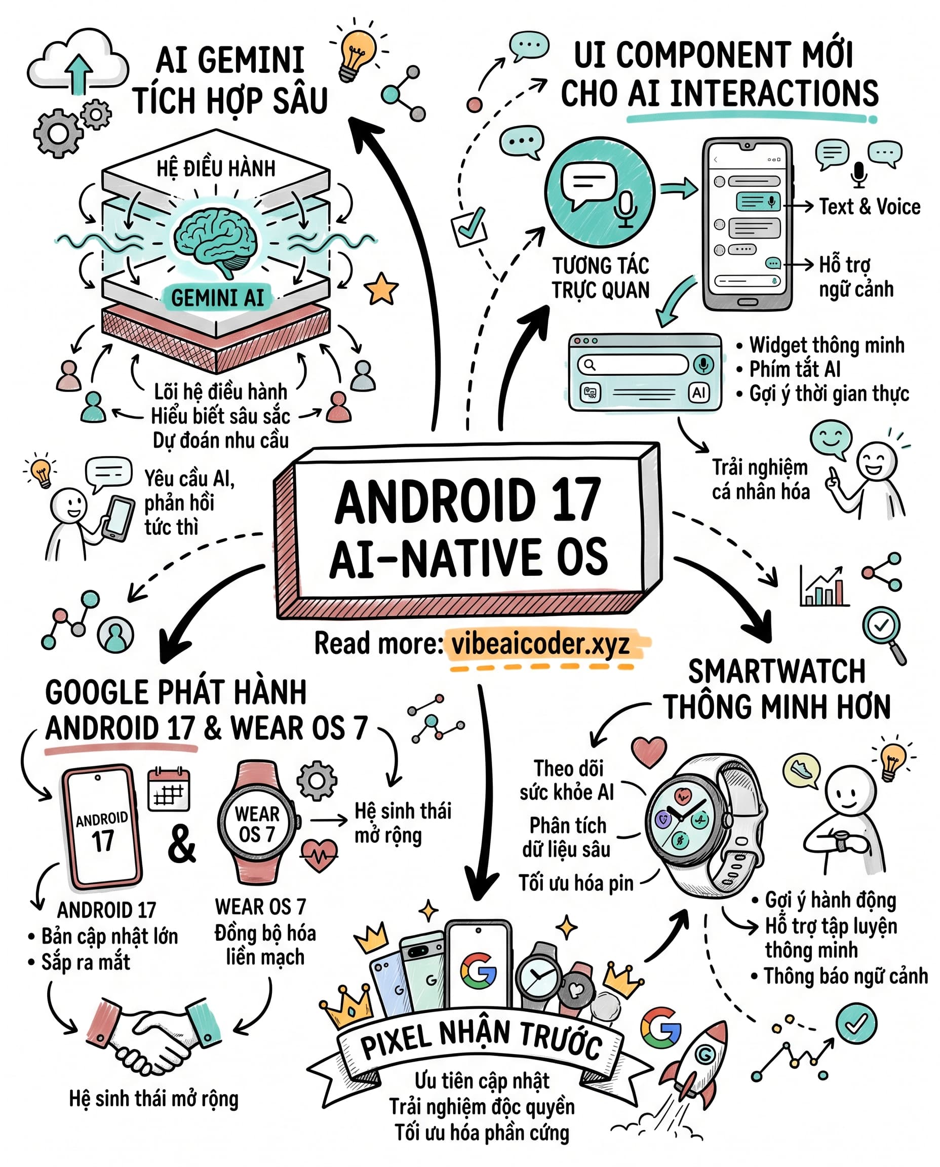 📱 Android 17 Ra Mắt: Google Nhúng AI Thẳng Vào Lõi Hệ Điều Hành
