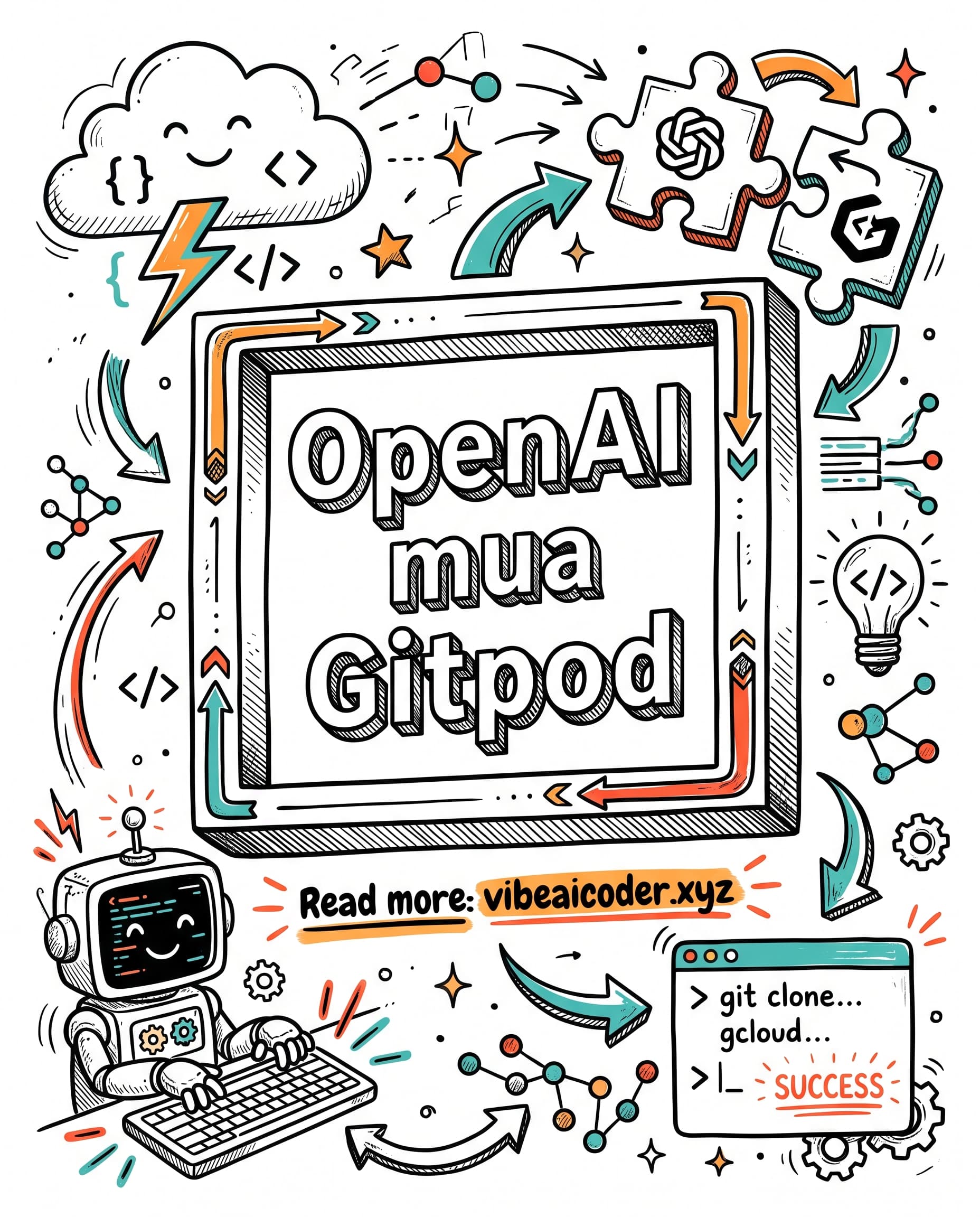☁️ OpenAI thâu tóm Ona (Gitpod): Codex giờ cày đêm trên mây cho bạn