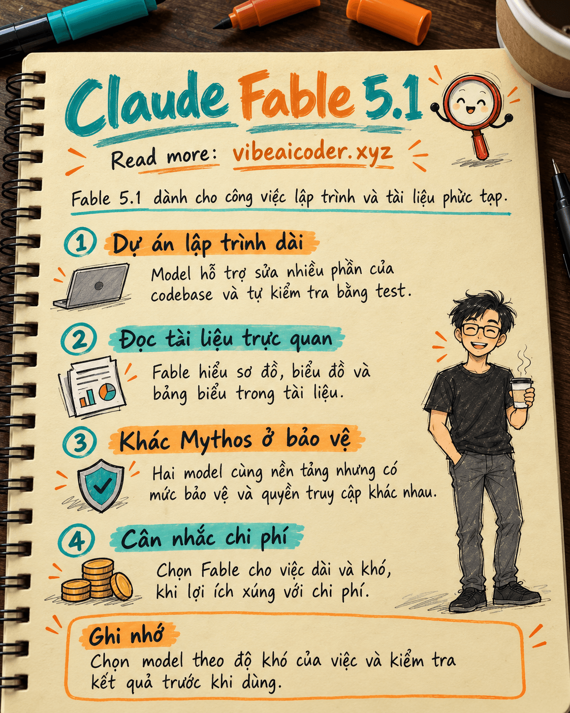 ✨ Claude Fable 5.1 là gì? Khác Sonnet 5 và Opus 5 ra sao