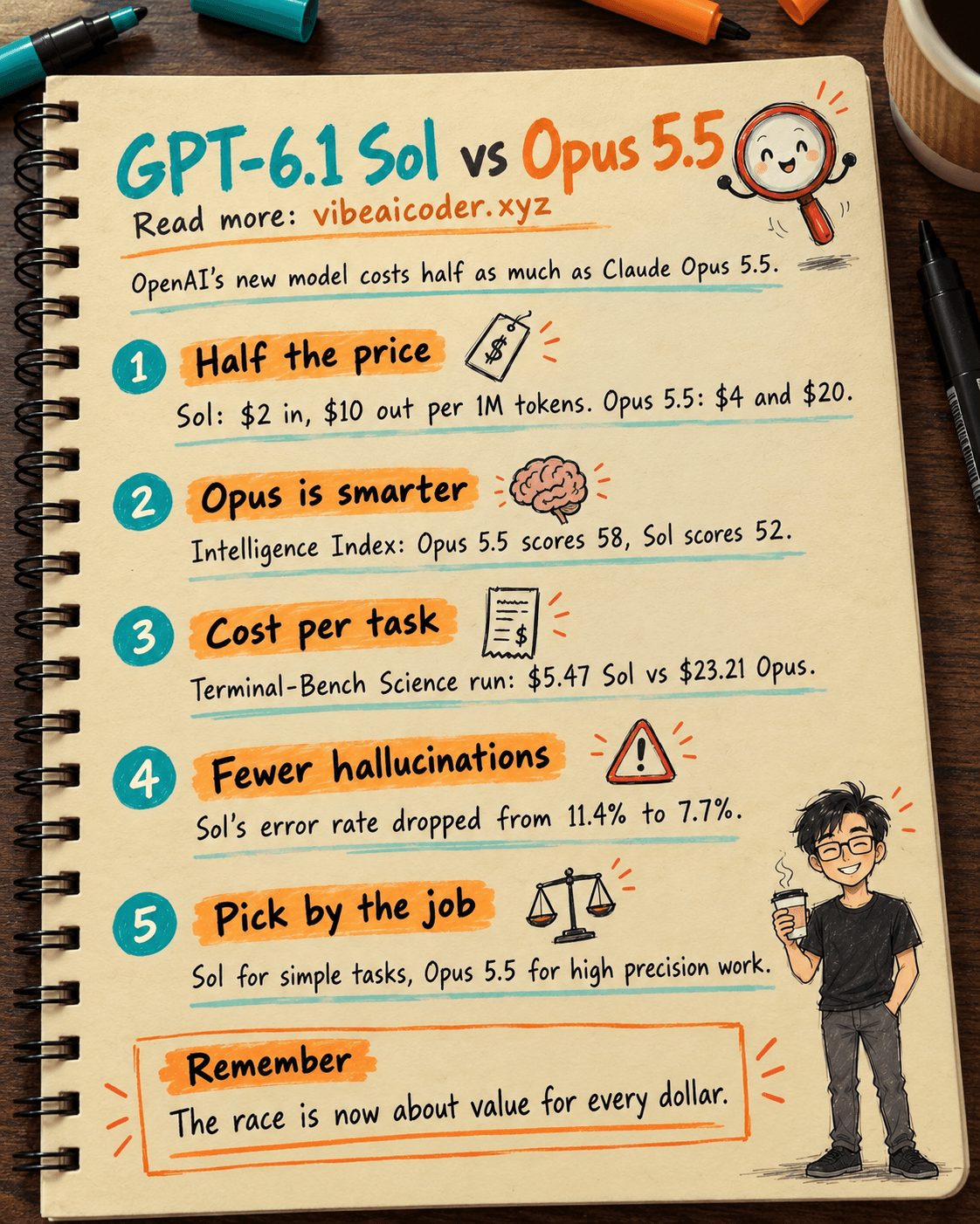 OpenAI Launches GPT-6.1 Sol: Half the Price of Claude Opus 5.5, Worth the Switch?