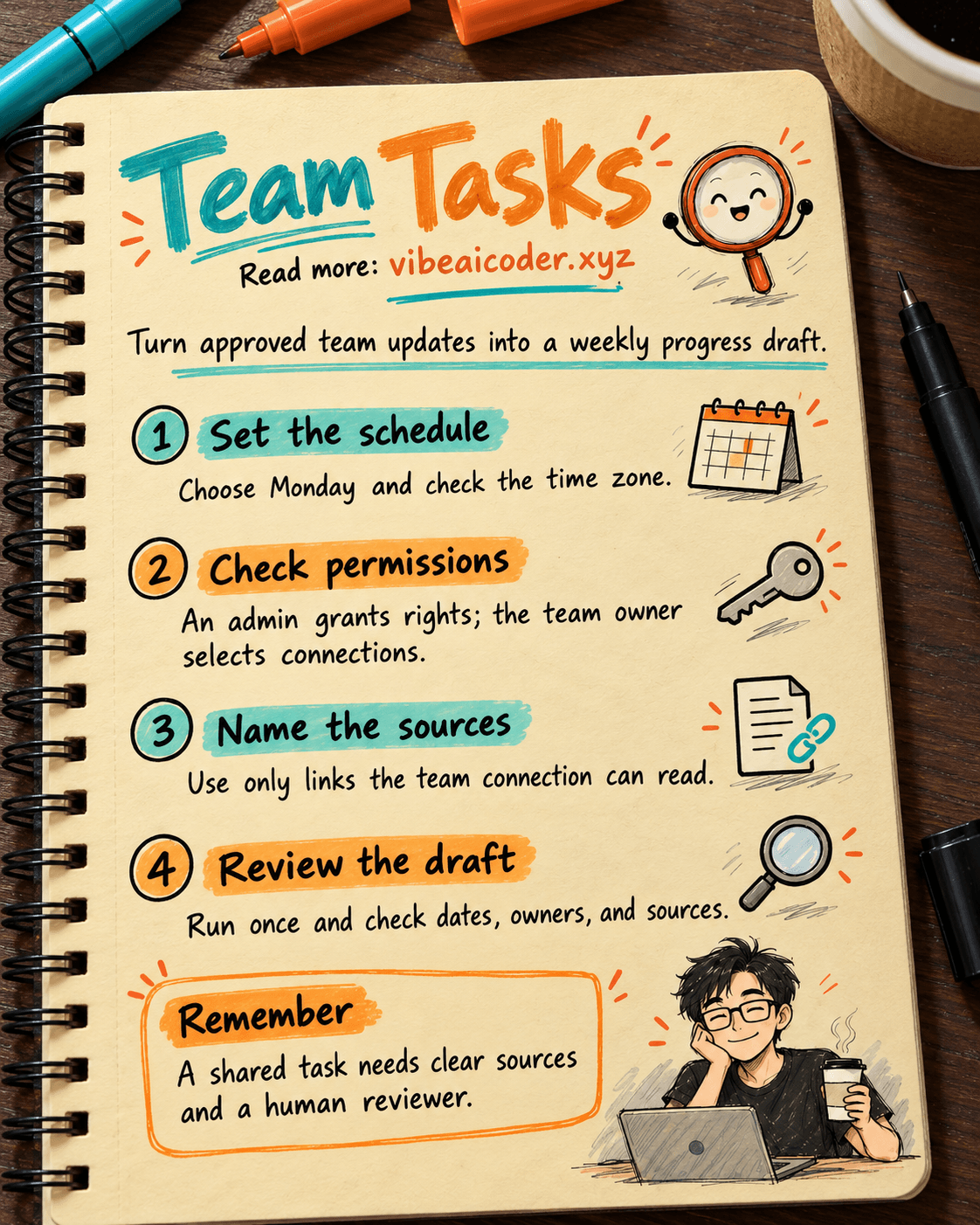 Use ChatGPT Enterprise Team Tasks for Weekly Cross-Team Progress