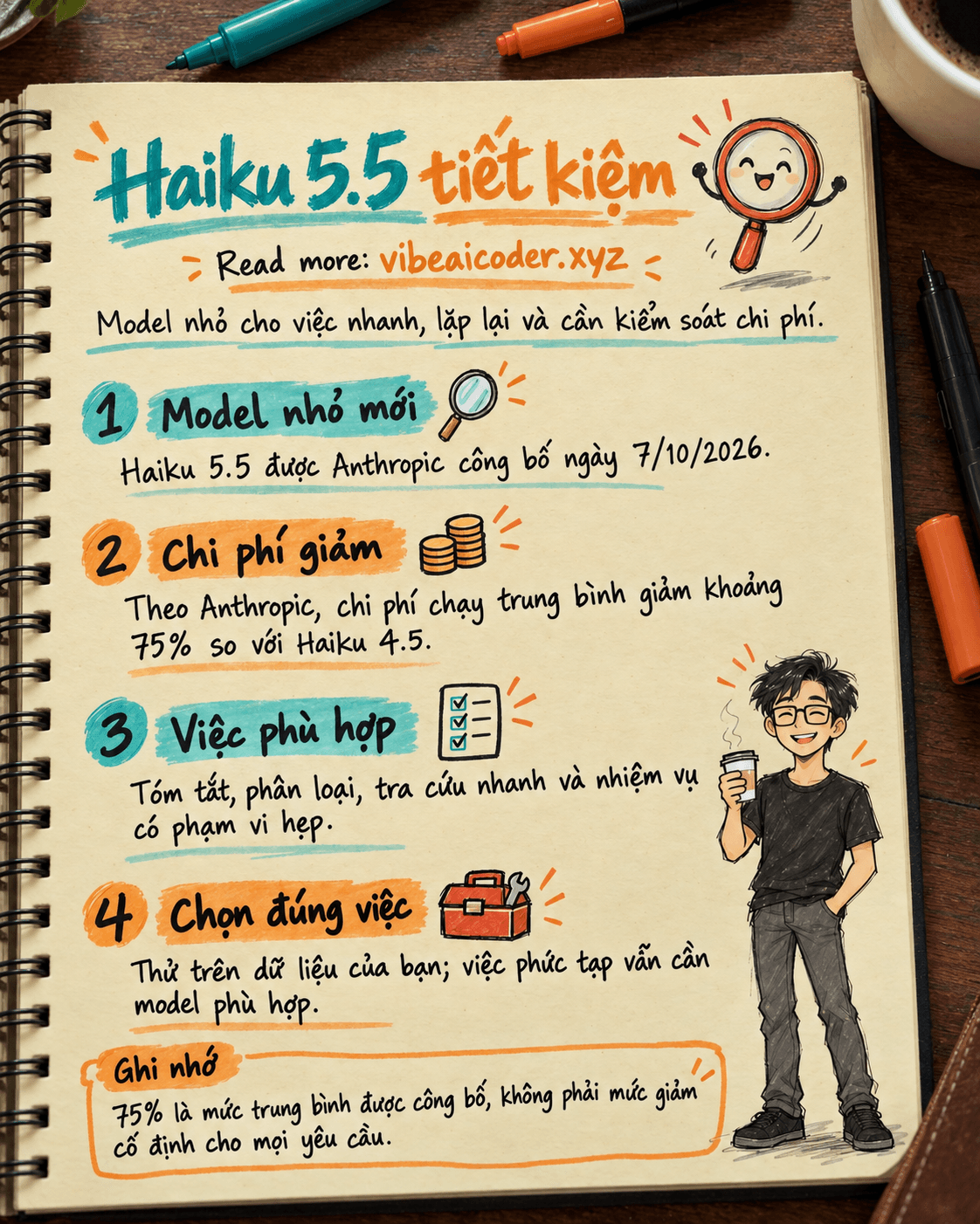 Claude Haiku 5.5: model nhỏ mới, chi phí vận hành giảm khoảng 75%