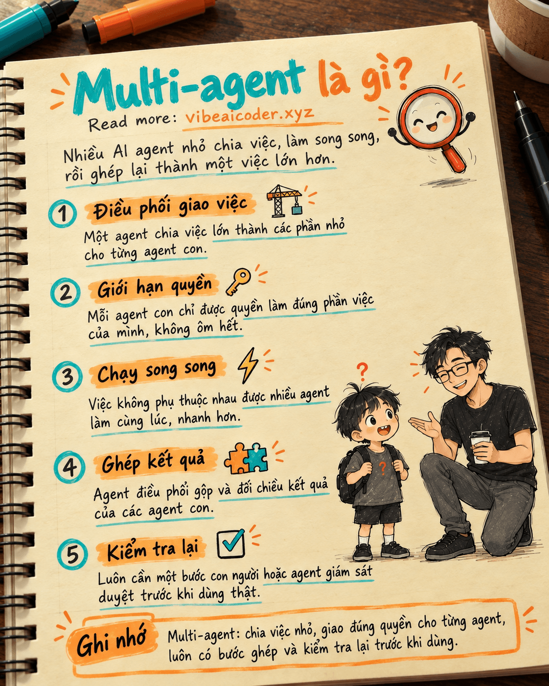 Multi-agent là gì? Nhiều AI phối hợp làm việc nhóm