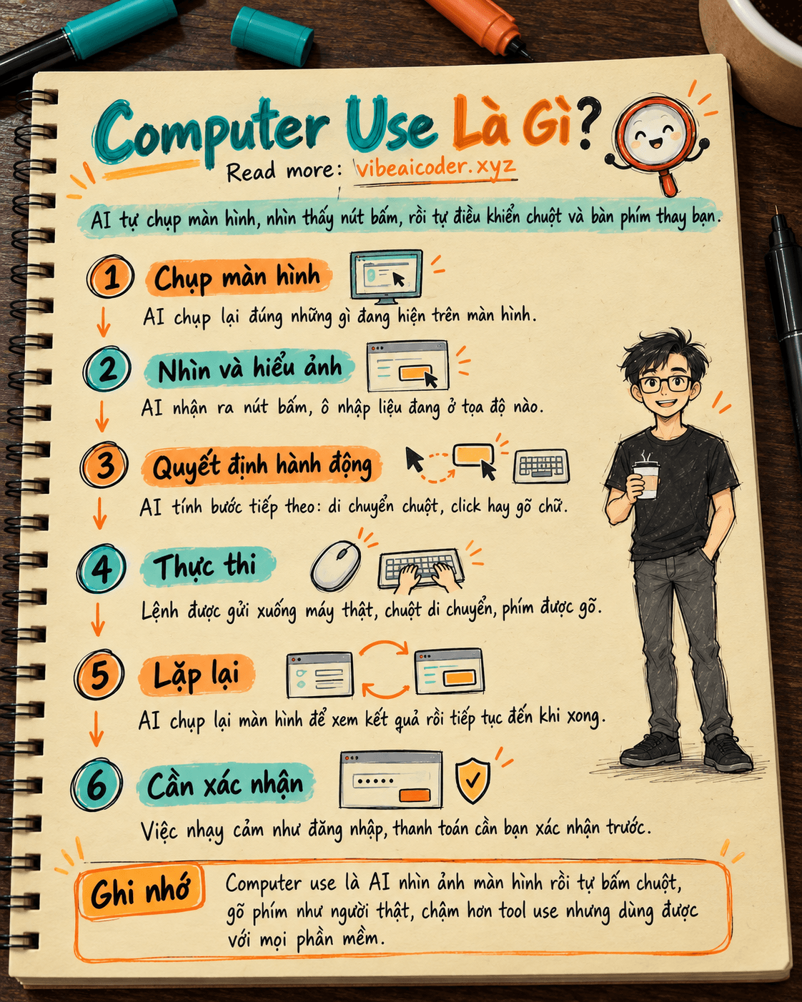 🖥️ Computer Use Là Gì? Vì Sao AI Giờ Có Thể Tự Nhìn Màn Hình Và Bấm Chuột Thay Bạn