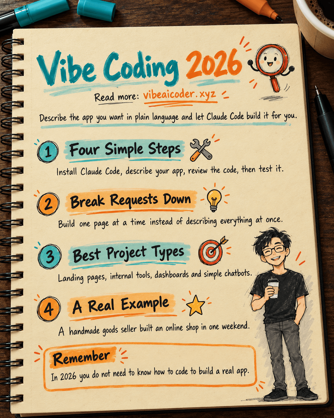 Vibe Coding in 2026: Build Real Apps With Claude Code, No Programming Needed