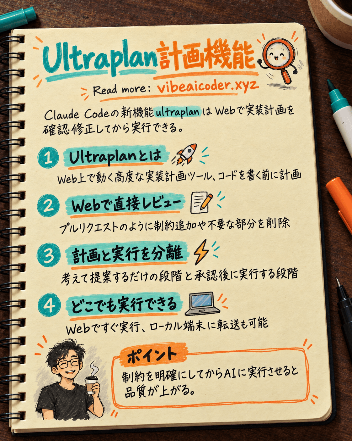 Claude Codeの新機能ultraplan、コードを書く前にWebで計画を立てる
