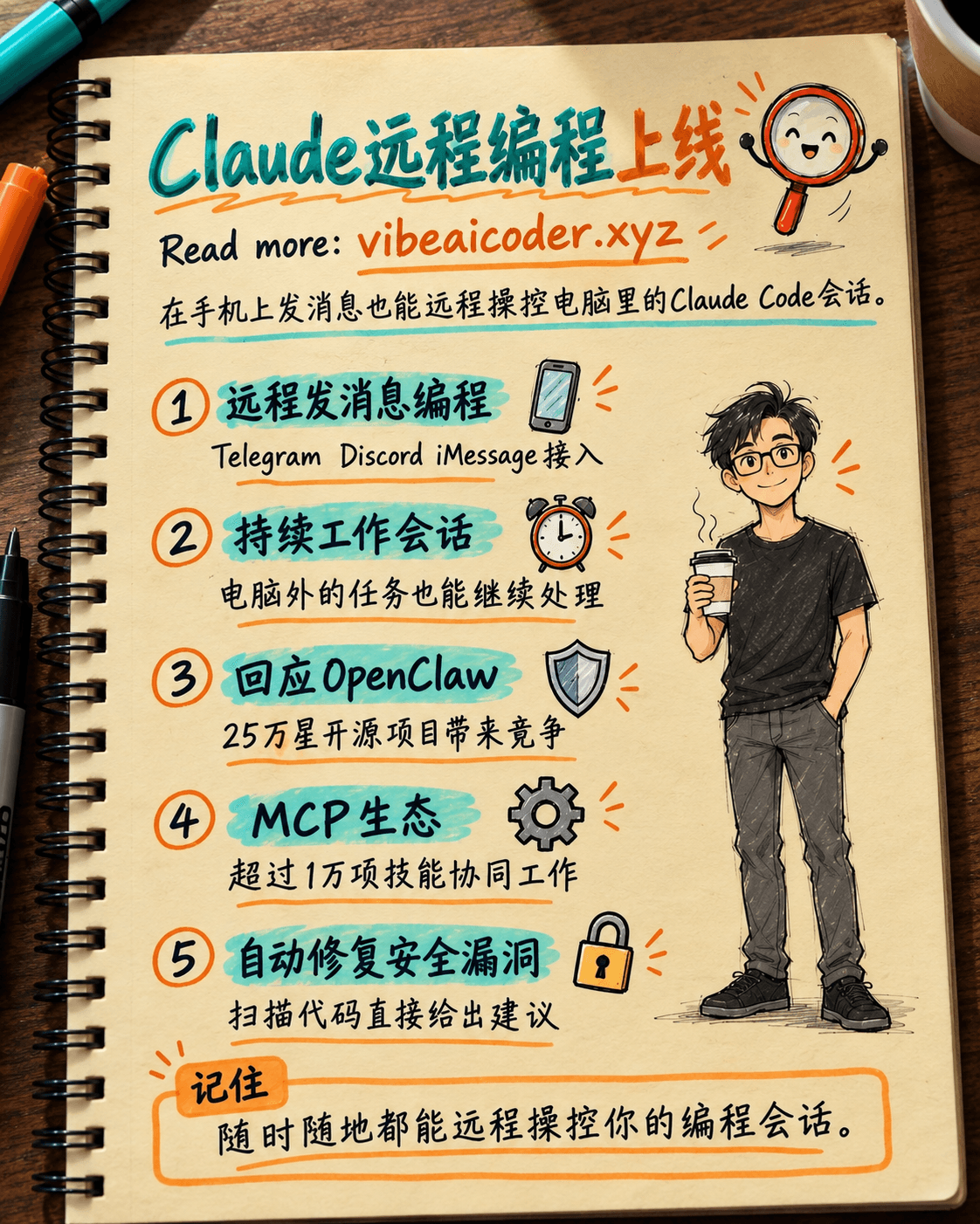 📱 在咖啡馆也能远程操控家里的代码?Claude Code Channels正式上线!